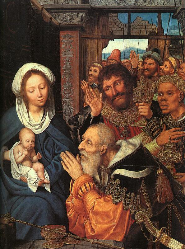 MASSYS, Quentin The Adoration of the Magi Sweden oil painting art
